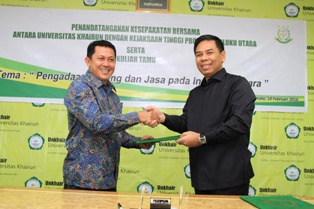 Penandatanganan Kesepakatan Bersama antara Universitas Khairun dengan Kejaksaan Tinggi Maluku Utara