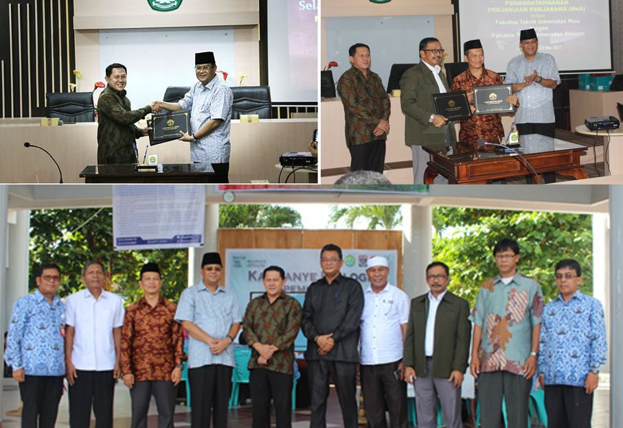 [:id]UNKHAIR Melakukan Penandatanganan MoU dan MoA dengan UNRI Riau[:]