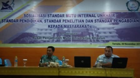 [:id]Sosialisasi Standar Mutu Internal[:]