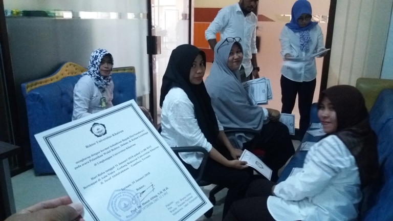 [:id]BUKK Persiapkan Acara Pelantikan Pejabat di Lingkungan Unkhair[:]