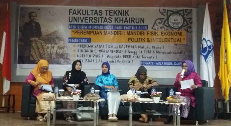 Memperingati Hari Kartini Fakultas Teknik Unkhair Gelar Talk Show