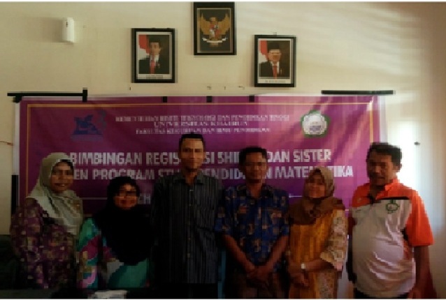 Prodi Matematika Undang UPT TIK Untuk Sosialisasi SISTER dan SHINTA