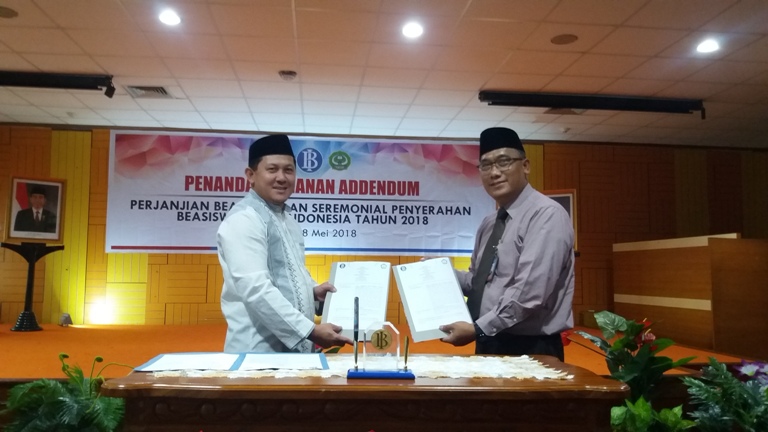 50 Orang Mahasiswa Unkhair Dapat Beasiswa Bank Indonesia