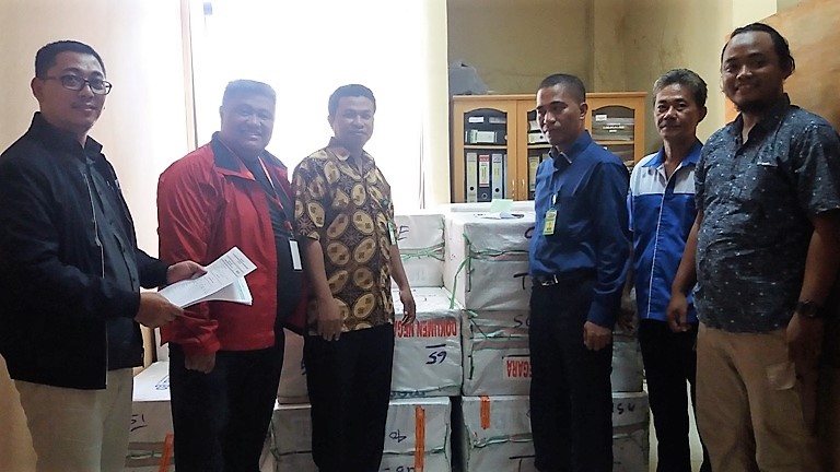 Panlok Ternate Terima Dokumen NSU dan LJU Untuk SBMPTN 2018