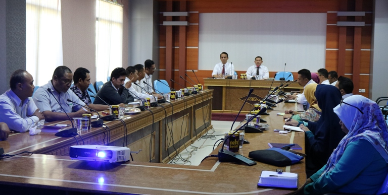 Kunjungi Unkhair Kepala Kanwil DJPB Malut Ingatkan Batas Waktu Pencairan Anggaran 2018