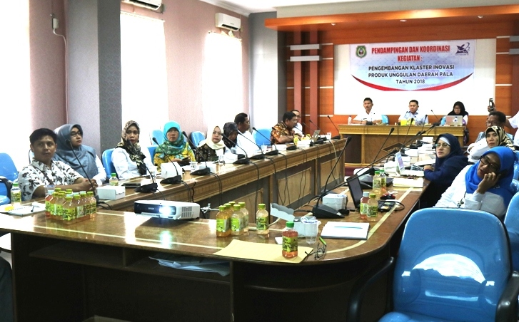 Unkhair Bersama PEMDA dan Pelaku Industri Kembangkan Klaster Inovasi Produk Unggulan Daerah Pala