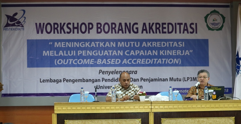 Workshop Borang Akreditasi, LP3M Hadirkan Narasumber Asesor Nasional BAN PT