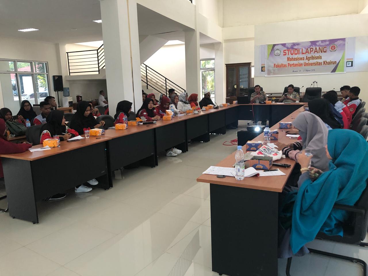 Mahasiswa Agribisnis Unkhair Studi Lapang Di BALITPA Manado dan PT. Indofood TBK Cabang Bitung