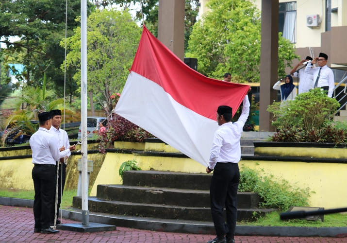 Unkhair Laksanakan Upacara Hari Pahlawan Ke 73