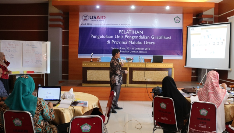 Unkhair Gandeng KPK Gelar Pelatihan  Pengelolaan Unit Pengendalian Gratifikasi (UPG)