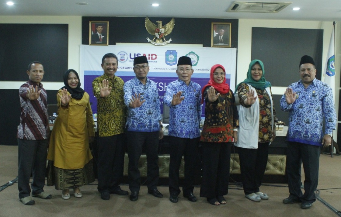 Unkhair Dan Pemerintah Halmahera Utara Gelar Diseminasi Pelaporan Gratifikasi Bagi Aparatur Sipil Negara