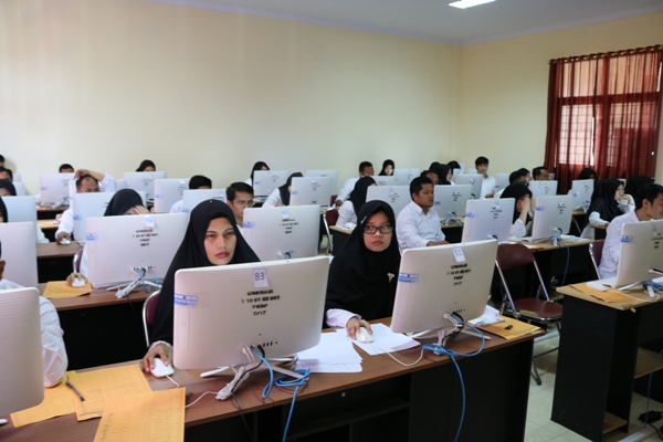 117 Orang Mengikuti Tes SKB DI Unkhair