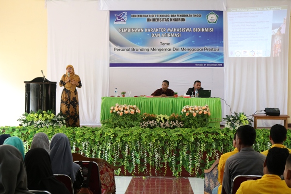 Pembinaan Karakter Mahasiswa Penerima Bidikmisi dan Afirmasi Papua