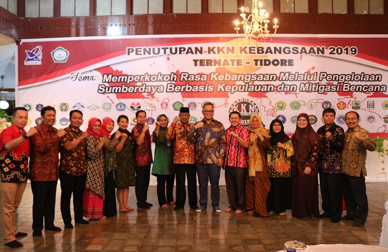Acara Penutupan KKN Kebangsaan 2019 Berlangsung Di Keraton Kesultanan Ternate