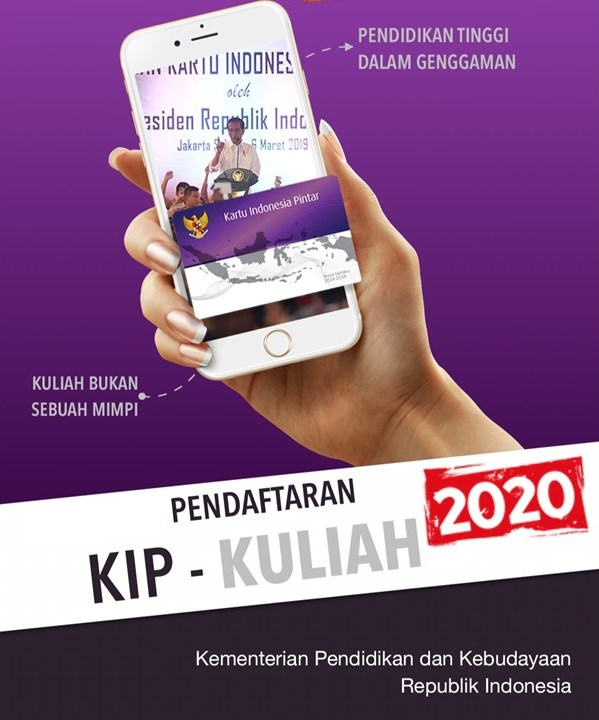 Bantuan Biaya Pendidikan Kartu Indonesia Pintar (KIP) Kuliah