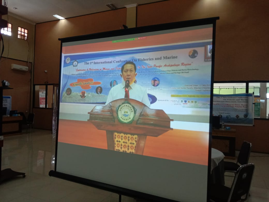 Fakultas Perikanan dan Kelautan Unkhair Gelar Konferensi Internasional Secara Daring