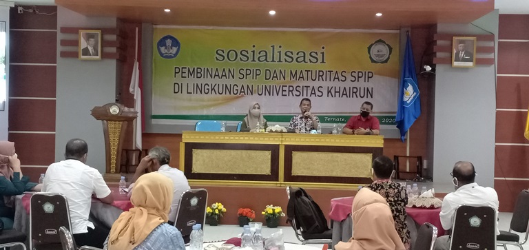 Unkhair Gelar Sosialisasi Pembinaan SPI dan Maturitas Sistem Pengendalian Internal