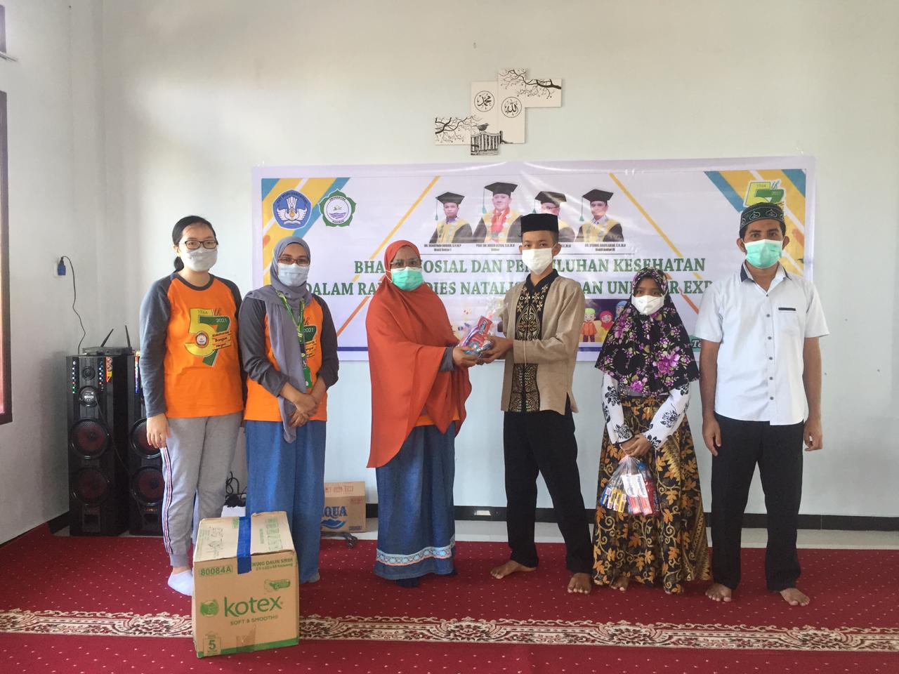 Panitia Dies Natalis ke-57 tahun Universitas Khairun sukses menggelar Bakti Sosial dan Unkhair Expo 2021