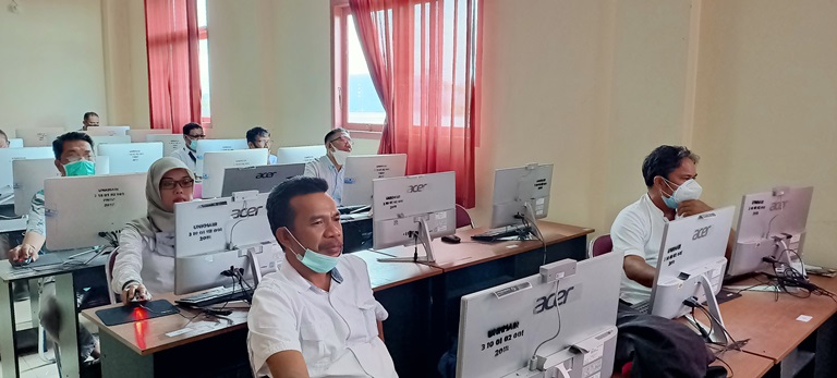 ASN Unkhair Ikut Asesmen Kompetensi Pegawai