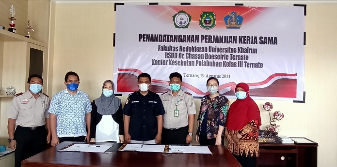 Fakultas Kedokteran Jalin Kerjasama Dengan Kantor Kesehatan Pelabuhan dan RSUD Chasan Boesoirie
