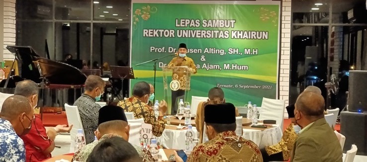 Lepas Sambut Rektor Universitas Khairun