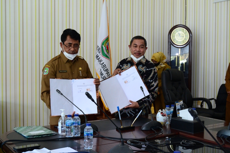 Unkhair Jalin Kerjasama Dengan Pemkab Halmahera Timur