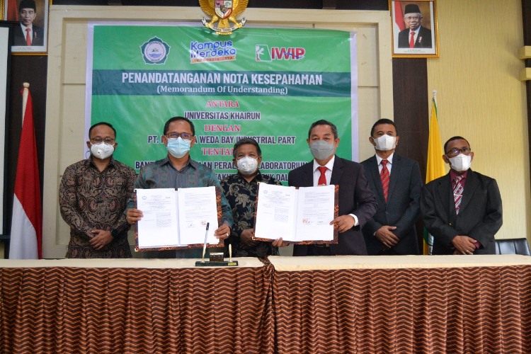 Unkhair Jalin Kerjasama Dengan PT. IWIP
