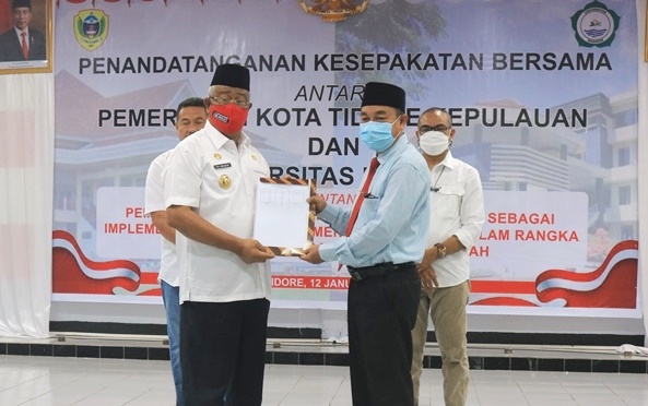 Implementasi MBKM, Unkhair Jalin Kerjasama Dengan Pemkot Tidore Kepulauan