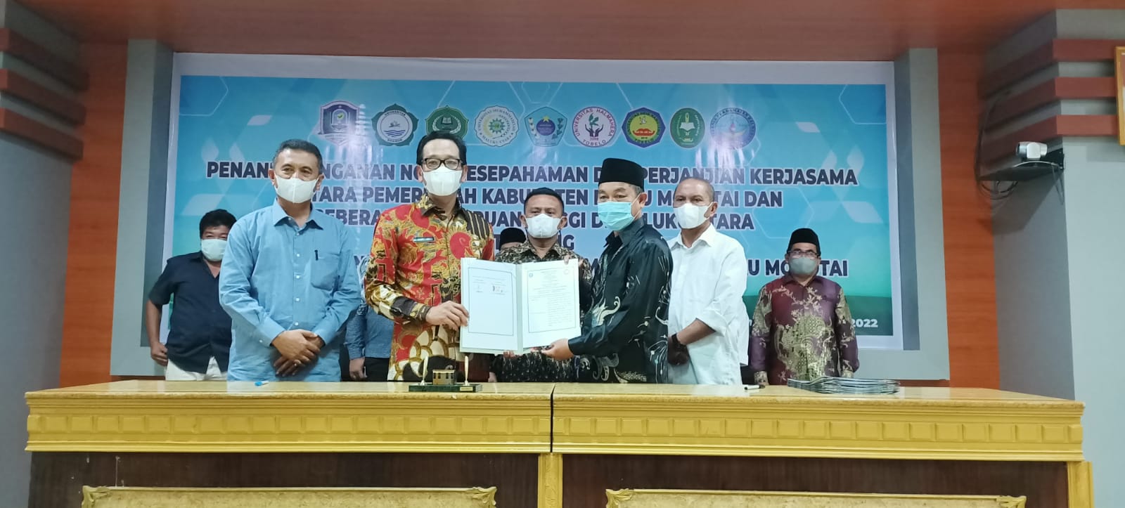 Unkhair Bersama 7 Perguruan Tinggi Jalin Kerjasama dengan Pemkab Pulau Morotai