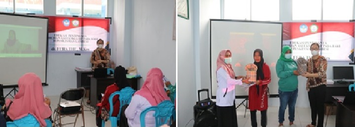 FK Unkhair Gelar Edukasi Tentang Pentingnya Pemberian ASI Eksklusif Pada Bayi di Puskesmas Gambesi