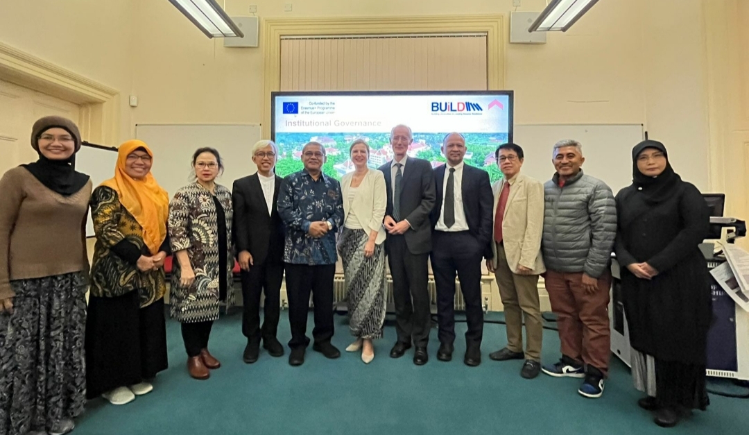 Unkhair Ikut Pertemuan Konsorsium Project BUiLD di Inggris