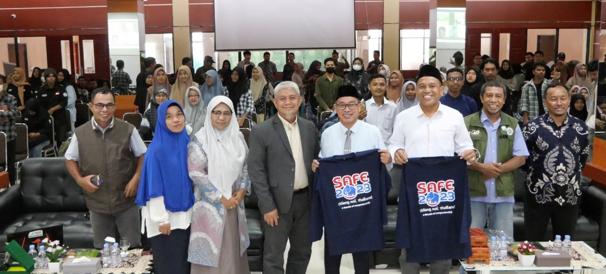 Presiden SAFE International Asia Pasific Network Beri Kuliah Umum di Unkhair