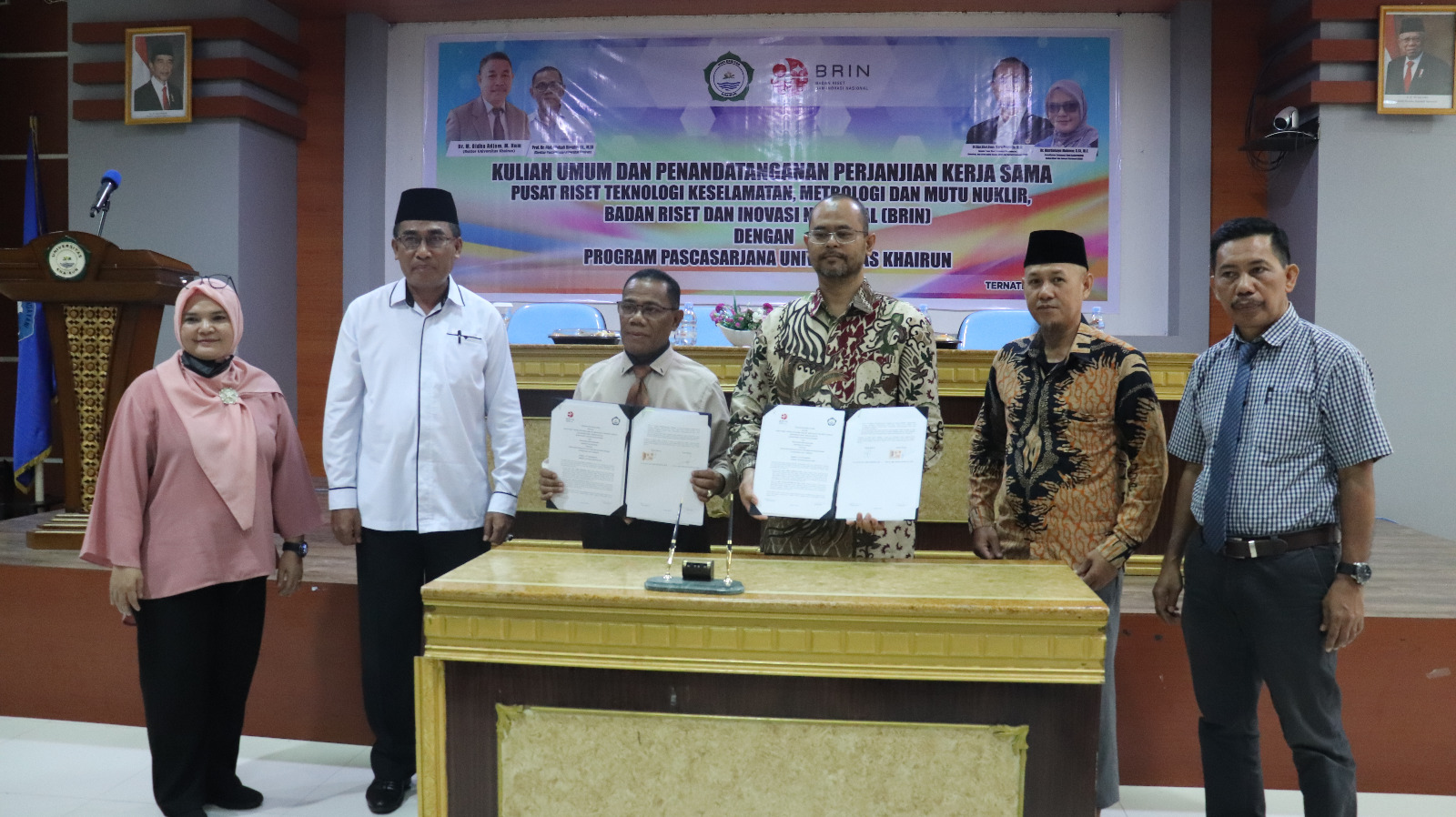 Unkhair dan BRIN Jalin Kerjasama