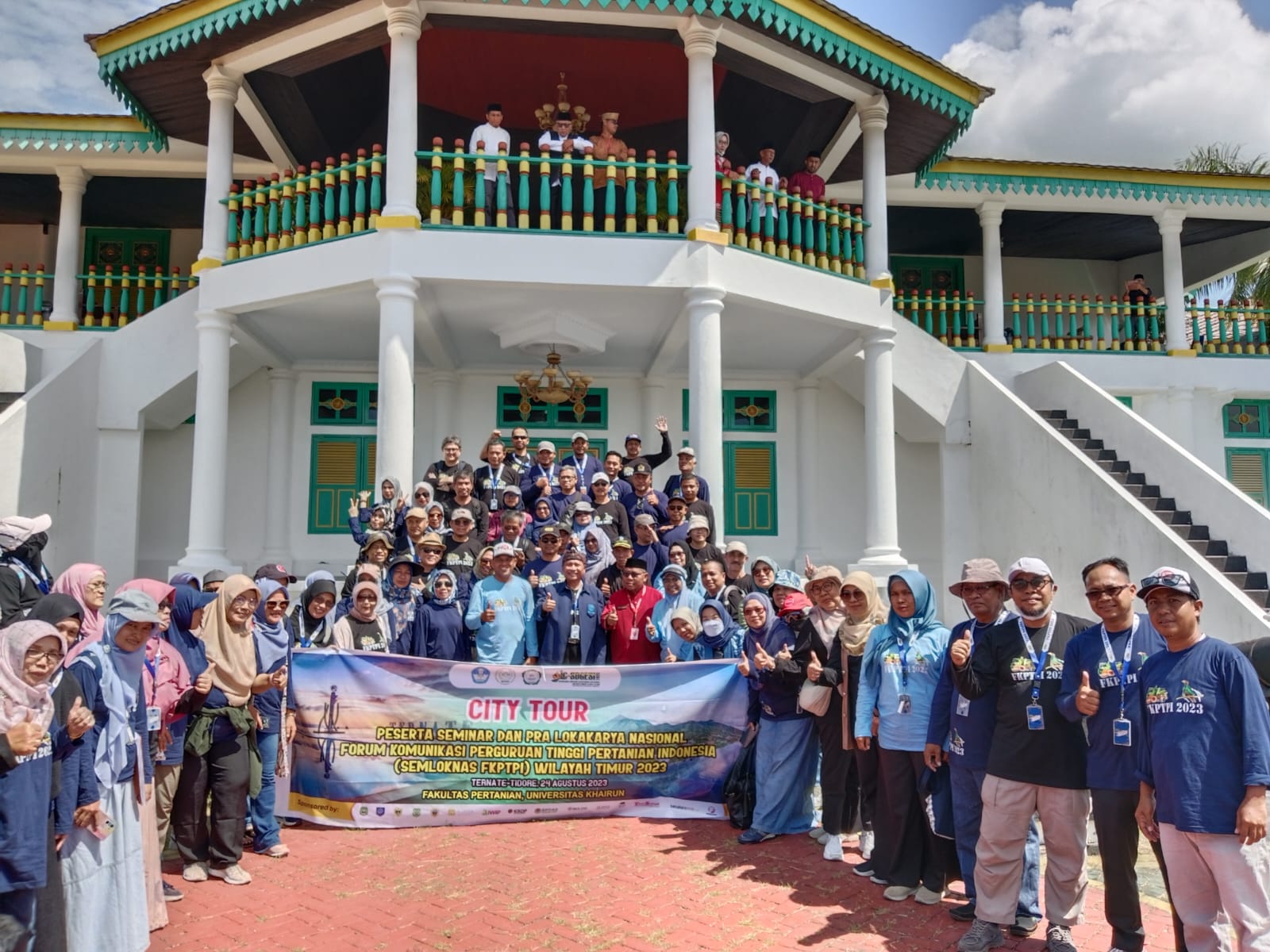FKPTPI City Tour Ke Tidore, Unkhair Kenalkan Objek Wisata Sejarah