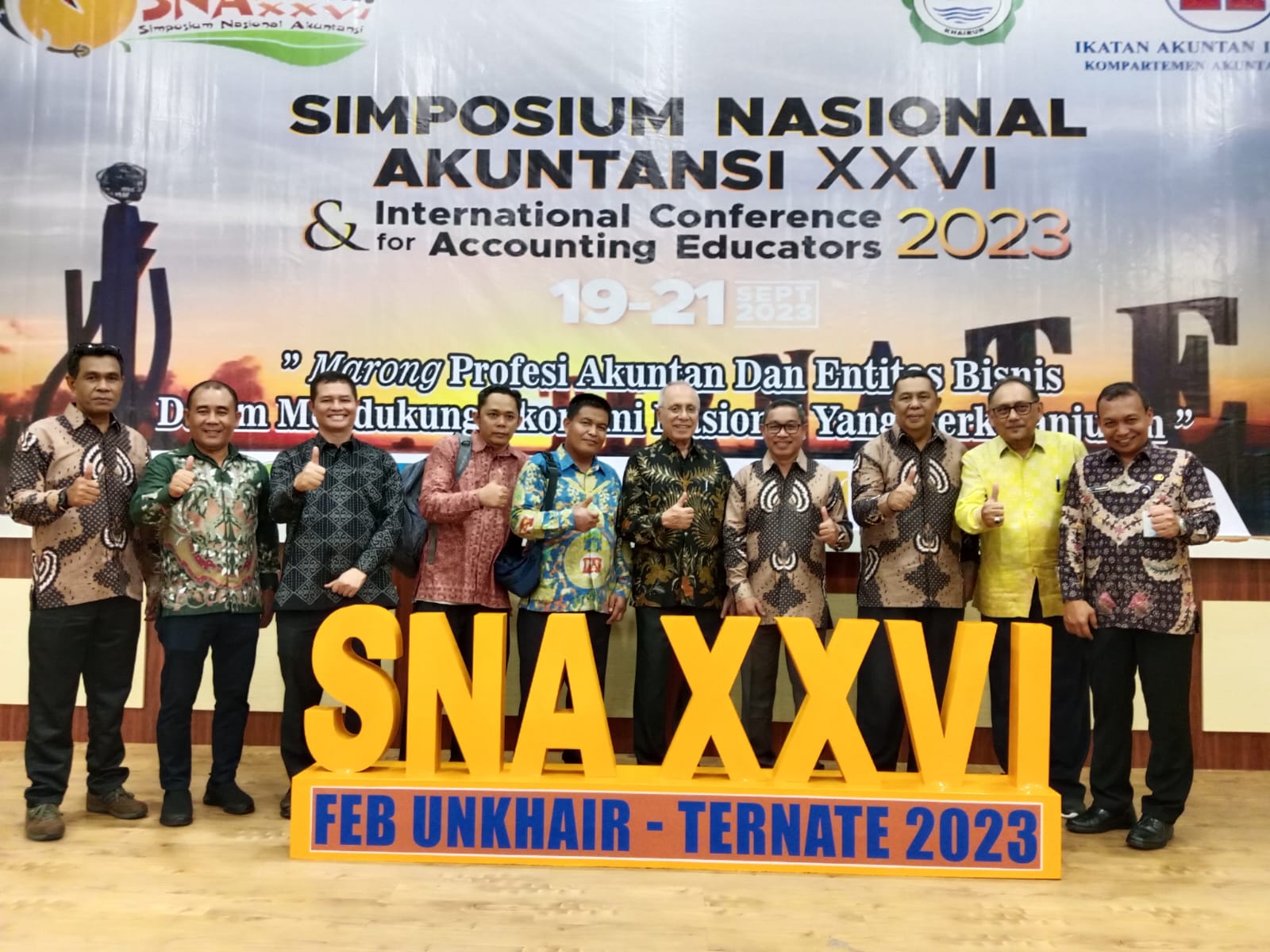 Simposium Nasional Akuntansi XXVI, Unkhair Dorong Prodi Pendidikan Profesi Akuntan