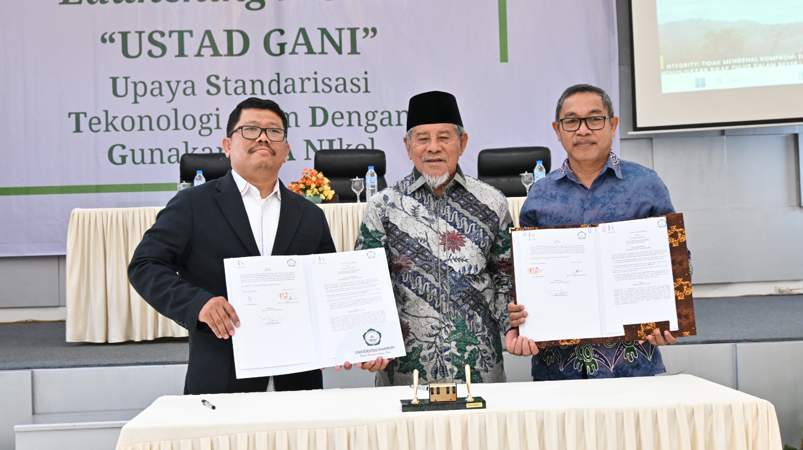 Kelolah Slag Nikel, Unkhair Siap Berkolaborasi
