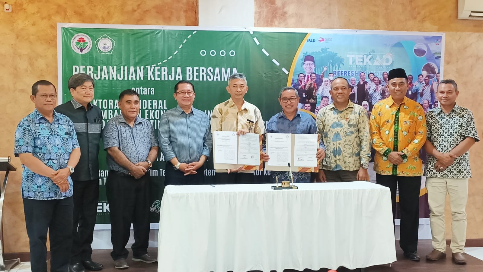 Unkhair dan Kemendes PDTT Jalin Kerjasama