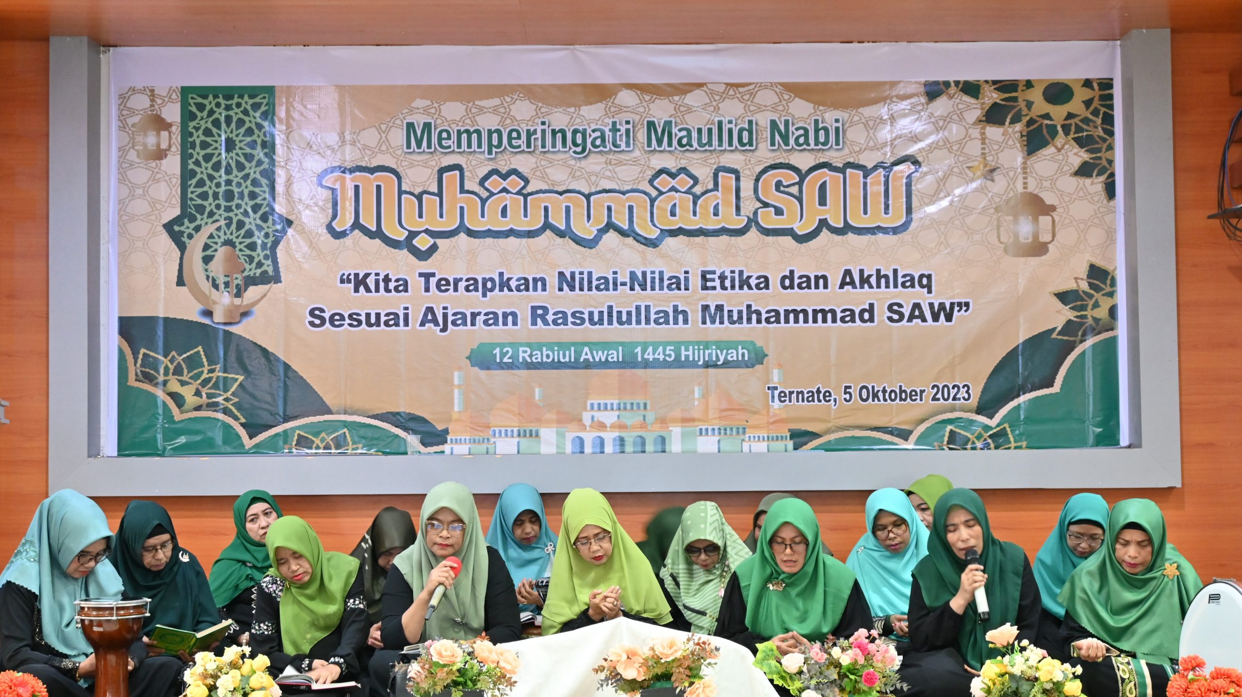 Peringatan Maulid Nabi Muhammad SAW,  Unkhair Santuni 73 Mahasiswa Yatim
