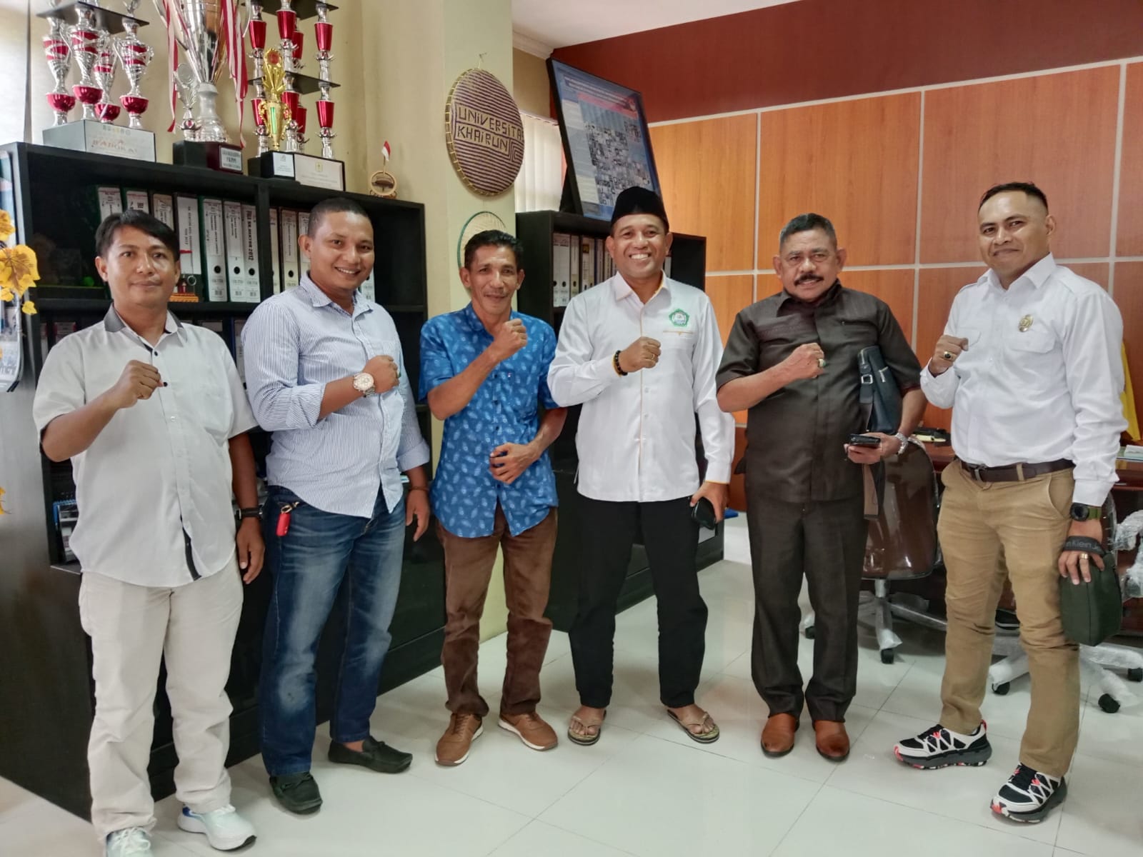 Penurunan Baliho oleh BEM, DPC Partai Gerindra Klarifikasi ke Unkhair
