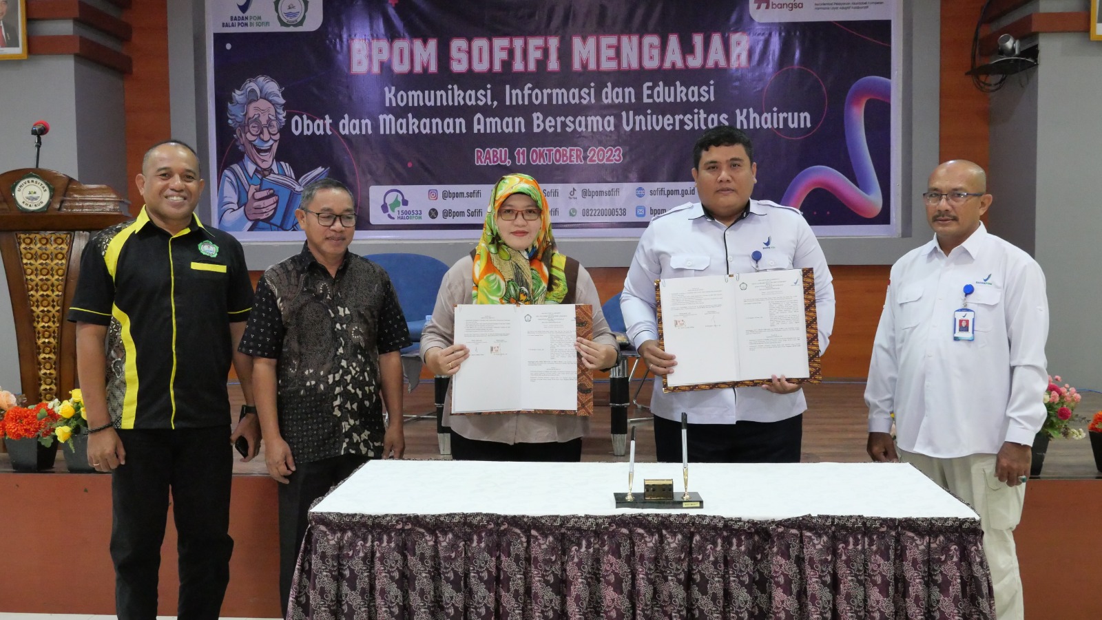 Badan POM Mengajar Obat dan Makanan Melalui KIE