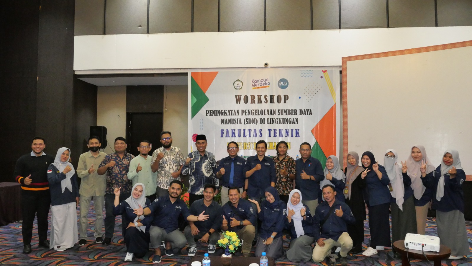 Fatek Gelar Workshop Pengelolaan SDM di Sahid Bela Hotel