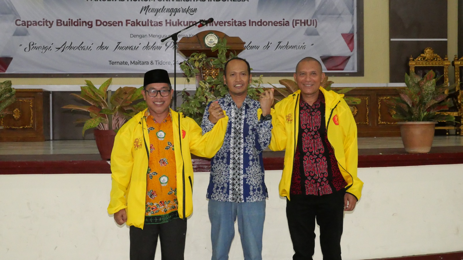 Unkhair Tuan Rumah Capacity Building FH Universitas Indonesia