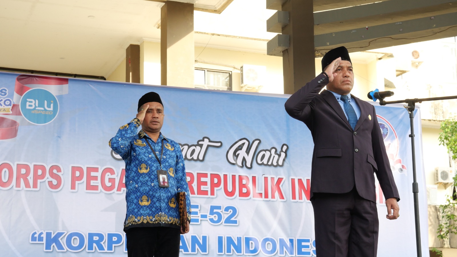 Warek Tegaskan Jaga Netralitas, Di HUT KORPRI Ke 52 Tahun