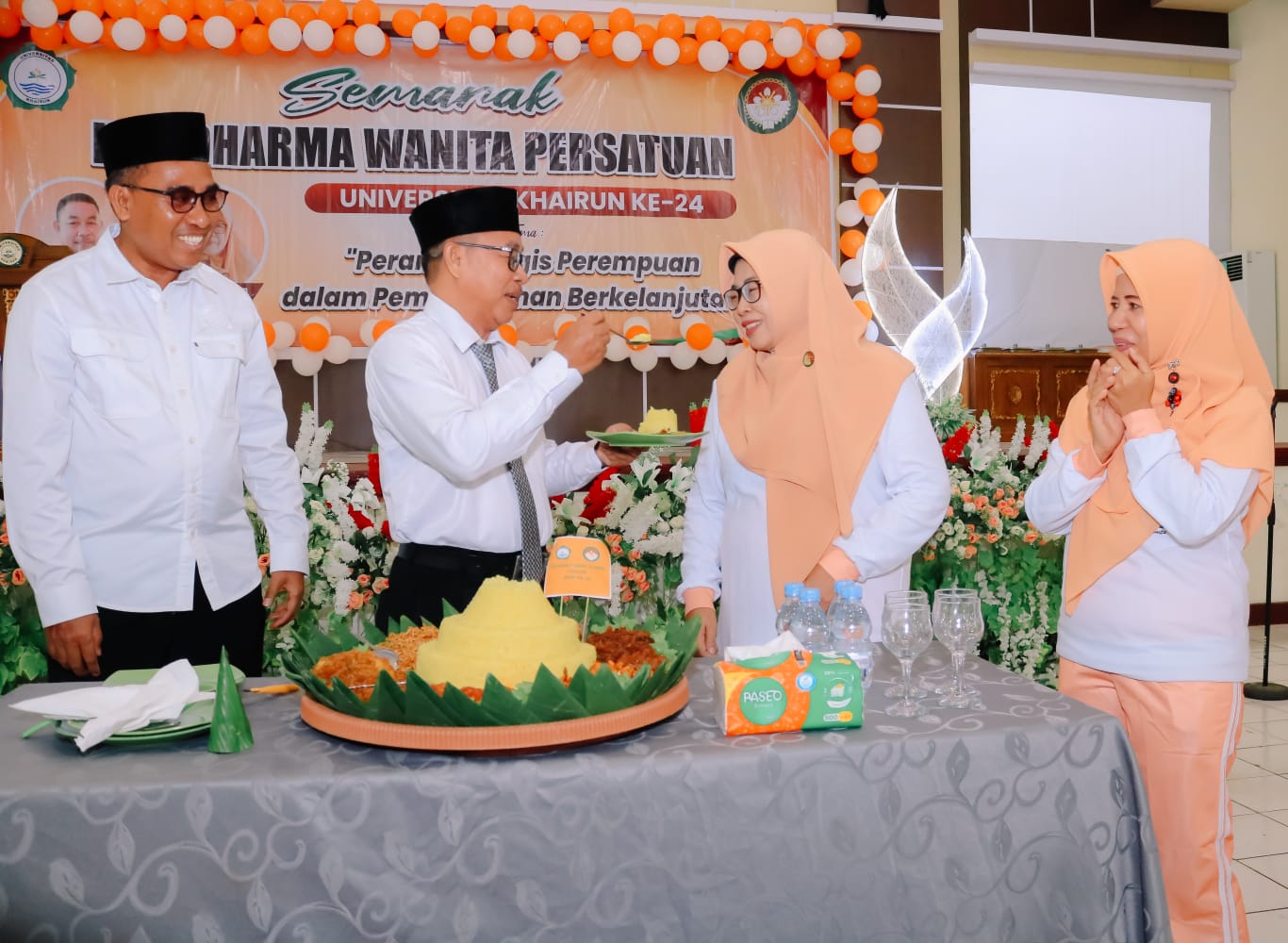 Sambut HUT DWP Ke-24, Dharma Wanita Persatuan Unkhair Cegah Kekerasan Seksual