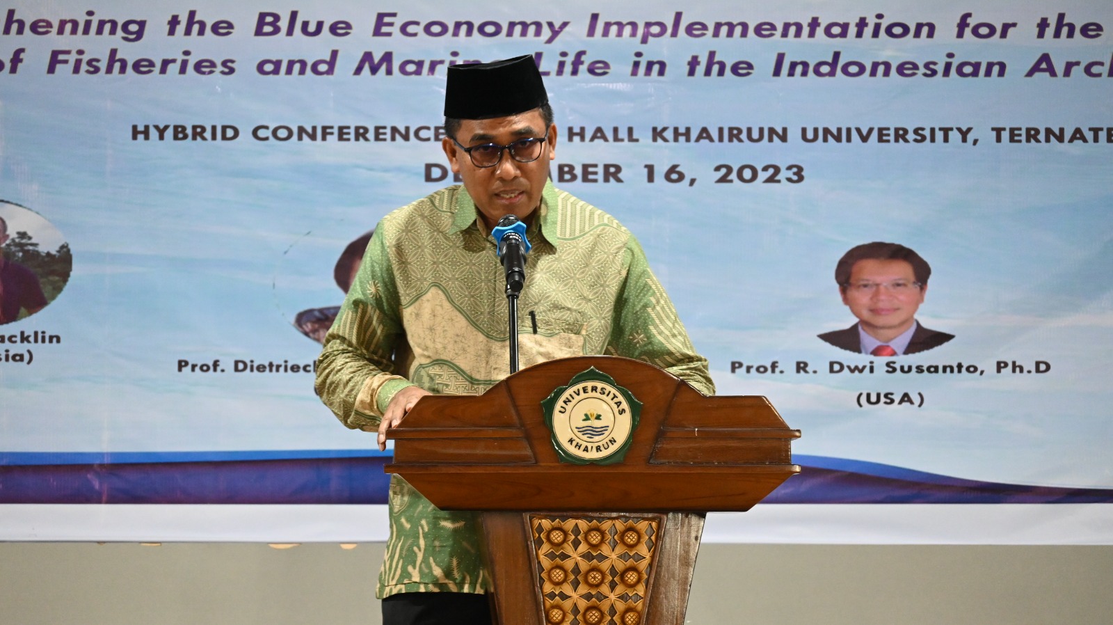 FPIK Unkhair Dorong Ekonomi Biru Melalui ICFM 2023