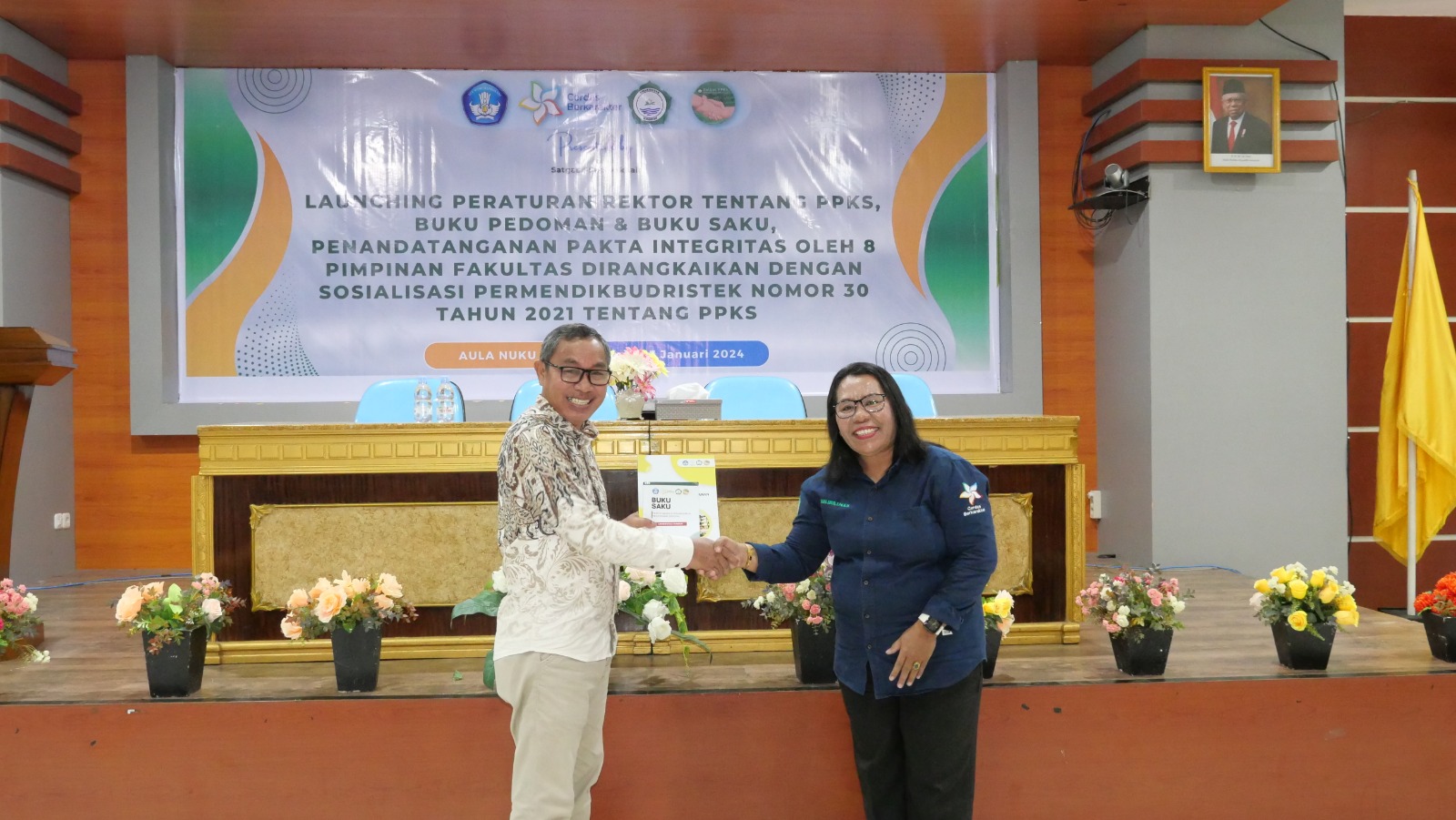 Satgas PPKS Lounching Buku Pedoman dan Buku Saku