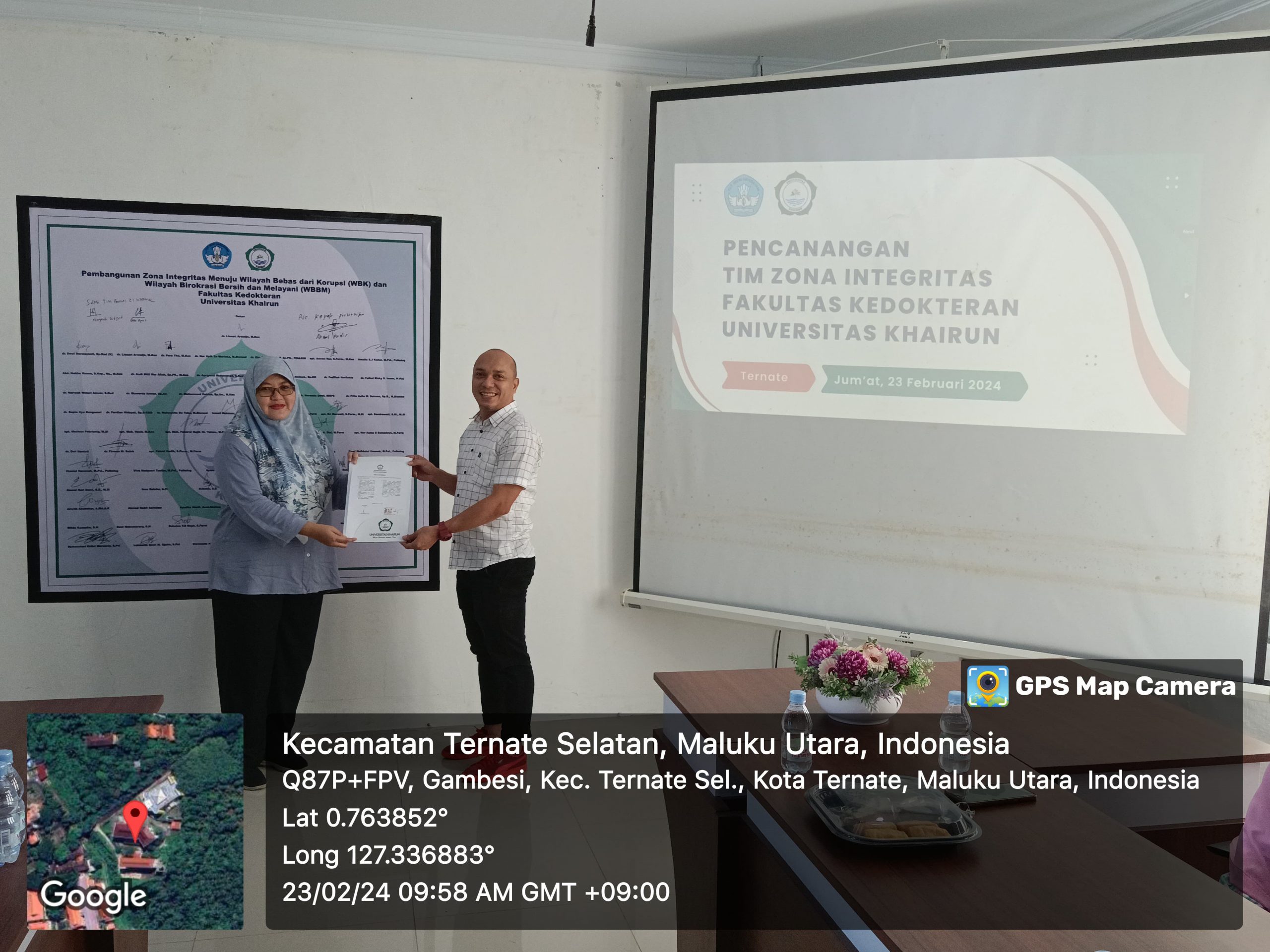 Wujudkan Good University Governance, FK Unkhair Canangkan Zona Integritas