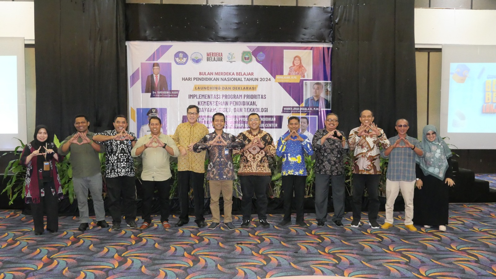 Jalan Sehat Semarakan Bulan Merdeka Belajar dan Hardiknas 2024