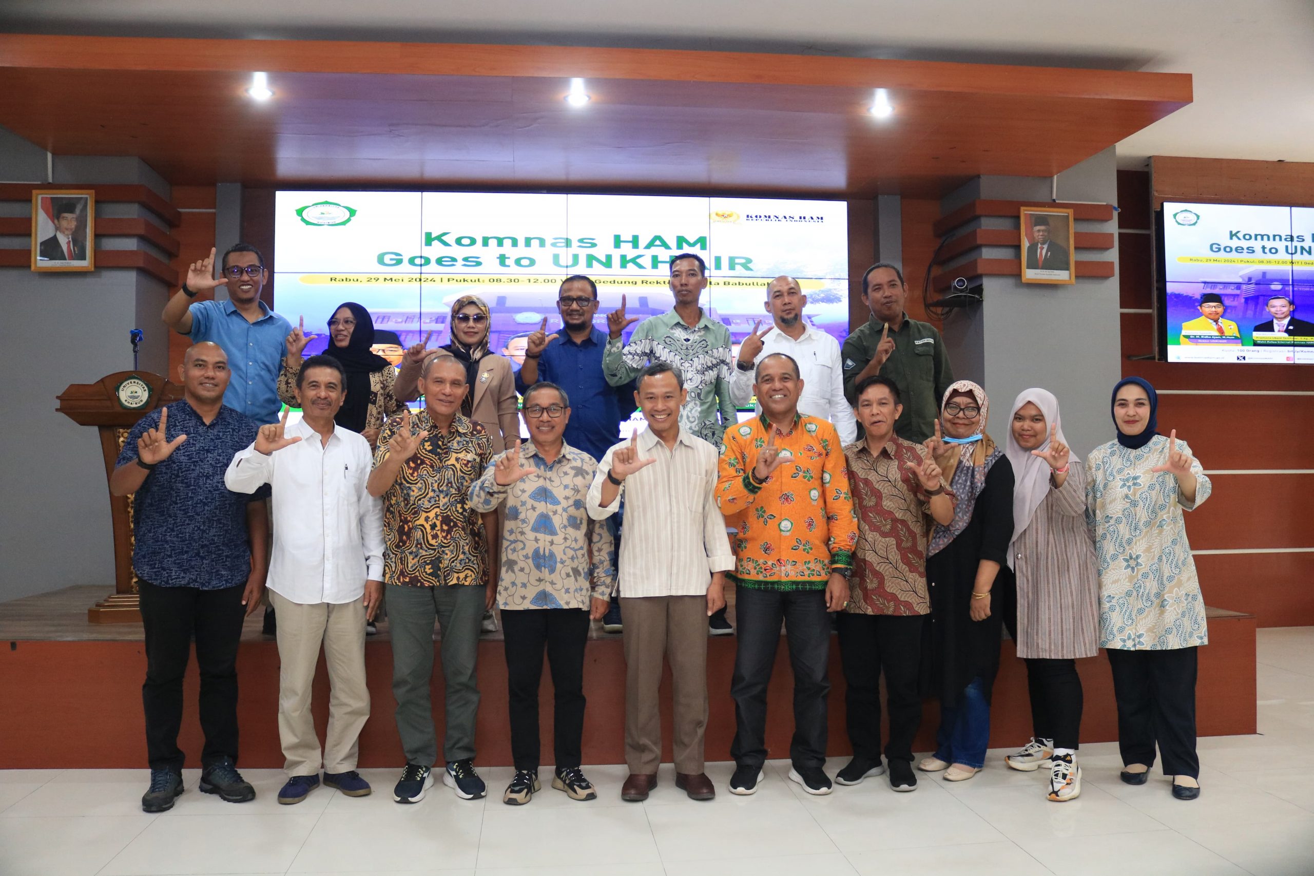 Komnas HAM Goes To Unkhair, Diskusi Hak Asasi Manusia