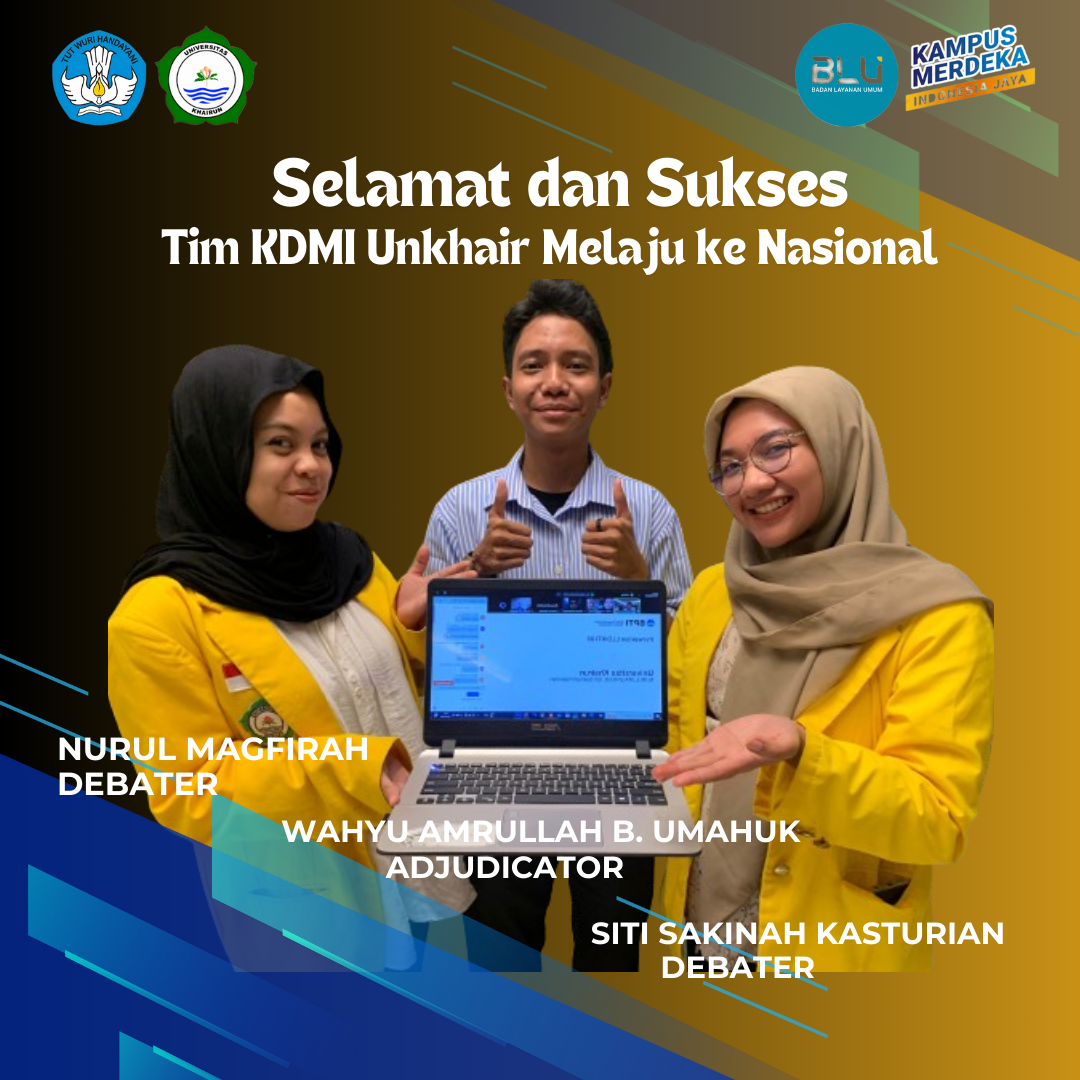 Tim KDMI Unkhair Lolos Wakili LLDIKTI Wilayah XII Ke Tingkat Nasional
